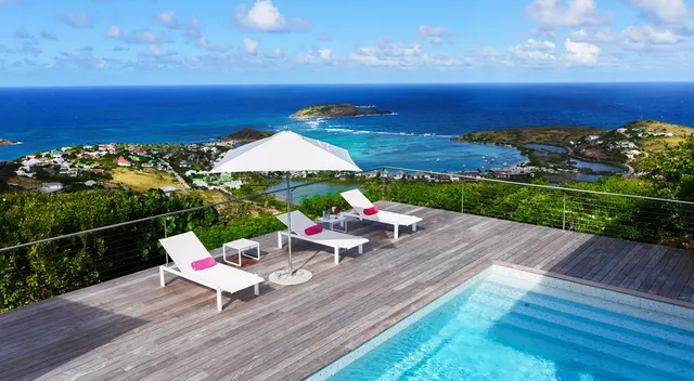 pool at Villa Abby in Vitet - St. Barts Villa Rental