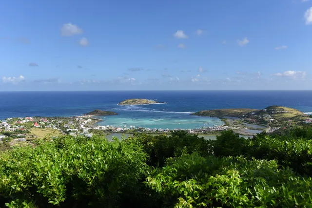 ocean view at Villa Abby in St Barts - St. Barts Villa Rental