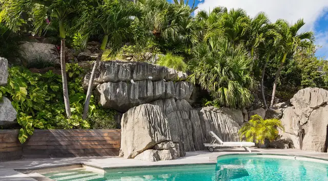 pool at Villa Acaï in St Barts - St. Barts Villa Rental