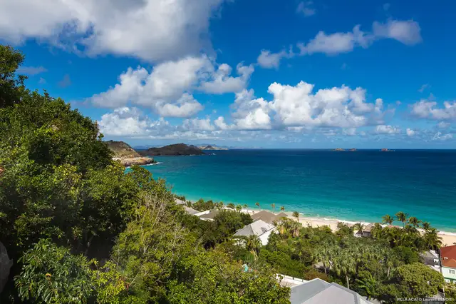 terrace at Villa Acaï in St Barts - St. Barth Villa Rental