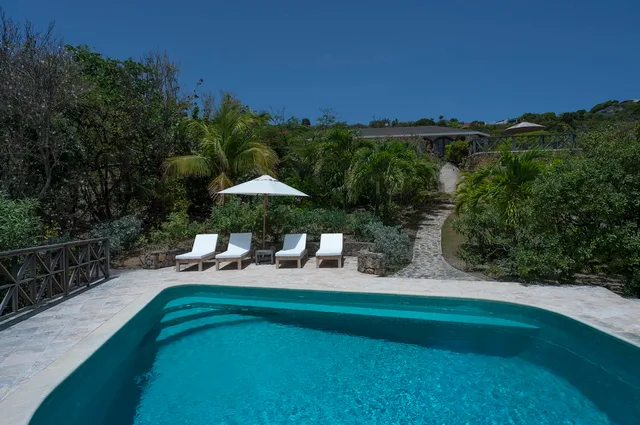 pool at Villa Adage in St Barts - St. Barth Villa Rental