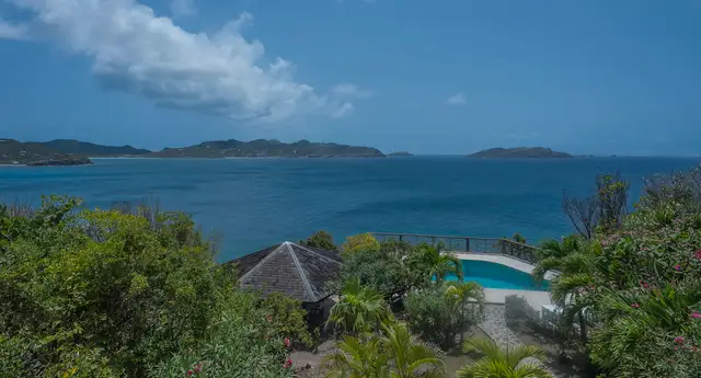 pool at Villa Adage in St Barts - St. Barts Villa Rental