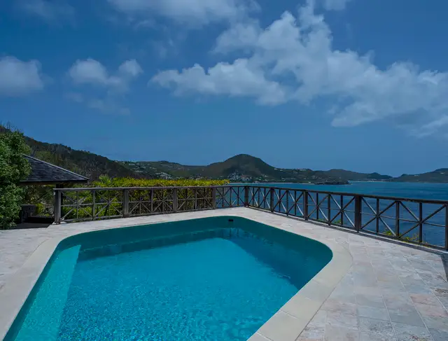 pool at Villa Adage in St Barts - St. Barth Villa Rental