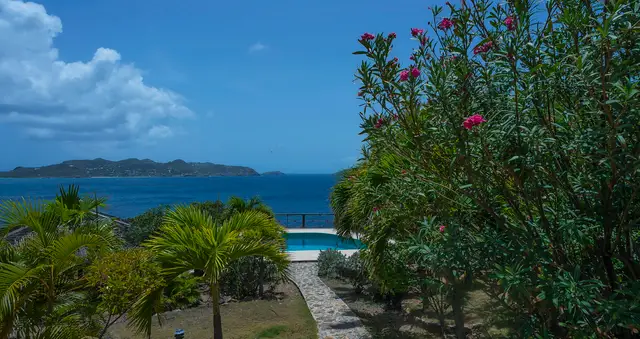 pool at Villa Adage in St Barts - St. Barts Villa Rental