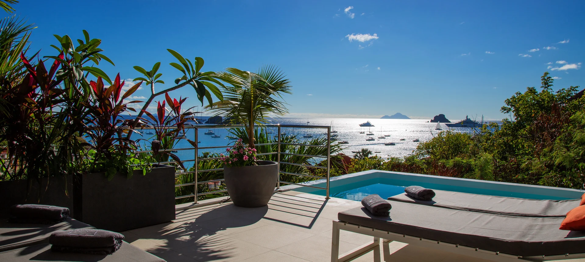 pool at Villa Aka in St Barts - St Barts luxury vacation rental