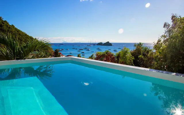 pool at Villa Aka in St Barts - St. Barts Villa Rental