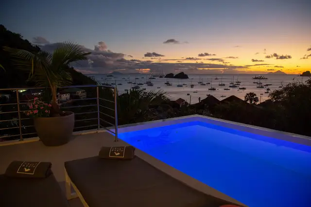 pool at Villa Aka in St Barts - St. Barts Villa Rental