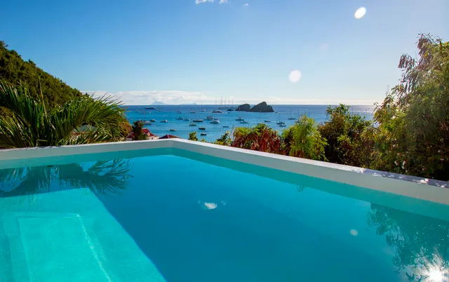 pool at Villa Aka in St Barts - St. Barts Villa Rental