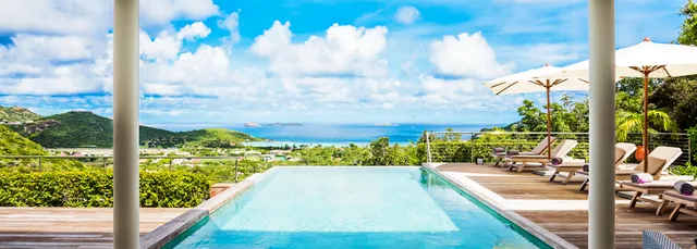 pool at Villa Alhéna in Lurin - St Barts luxury vacation rental