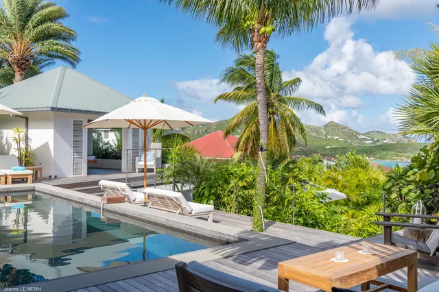 pool ocean view at Villa Aliza in St Barts - St Barts luxury vacation rental