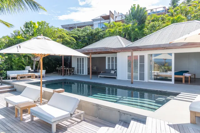 terrace at Villa Aliza in St Barts - St. Barts Villa Rental