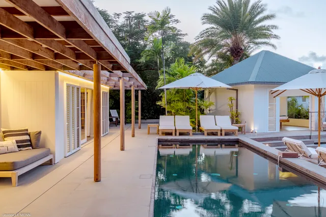 terrace at Villa Aliza in St Barts - St. Barth Villa Rental