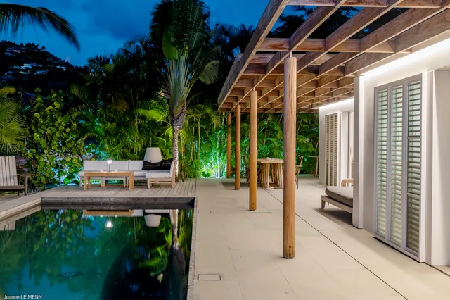 terrace at Villa Aliza in St Barts - St Barts luxury vacation rental