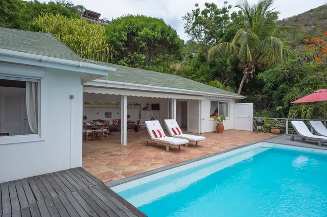 terrace at Villa Alize d’Eden in St Barts - St Barts luxury vacation rental
