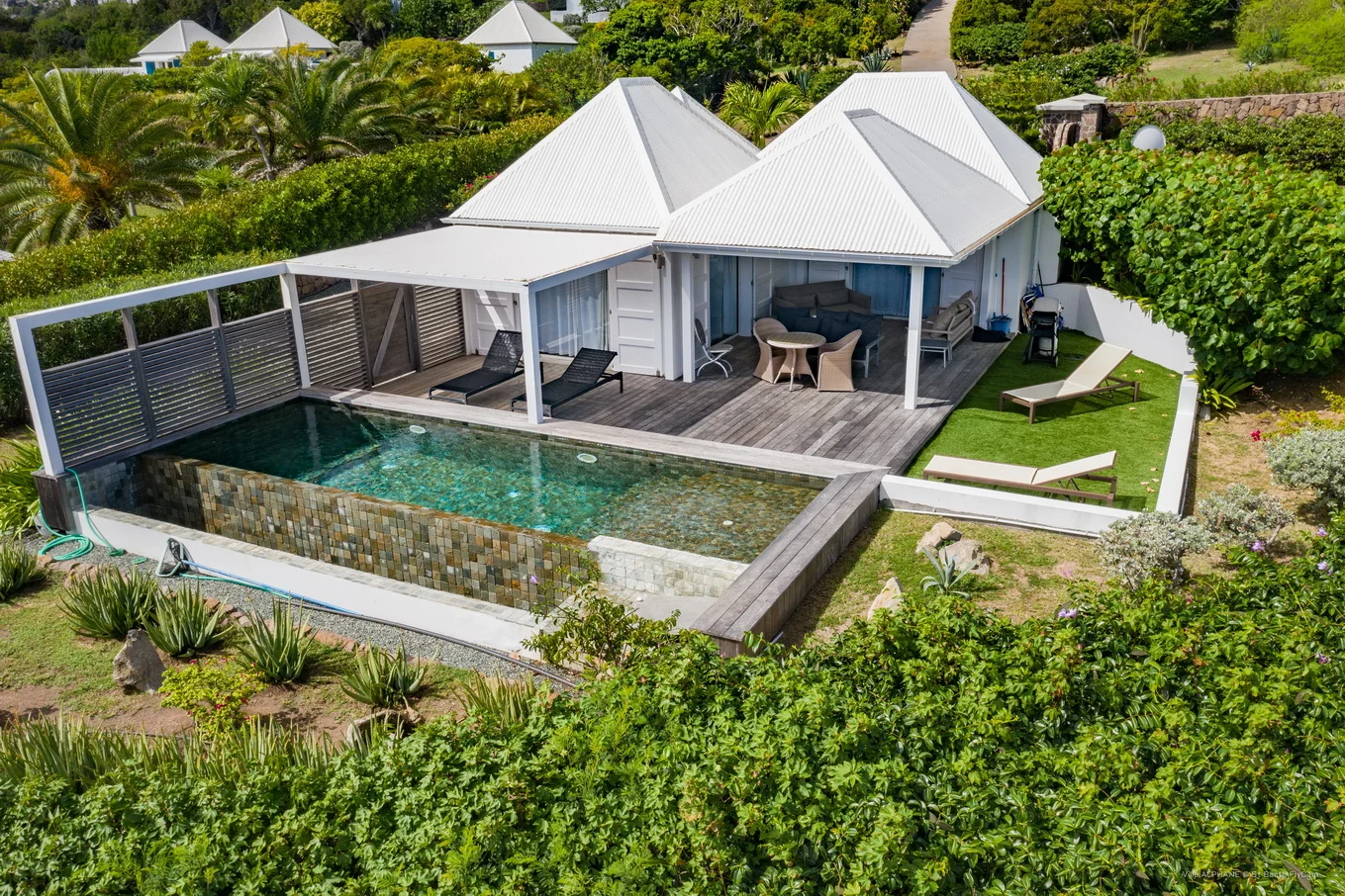 pool at Villa Alphane in St Barts - St Barts luxury vacation rental