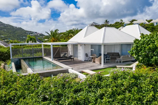 pool at Villa Alphane in St Barts - St. Barts Villa Rental