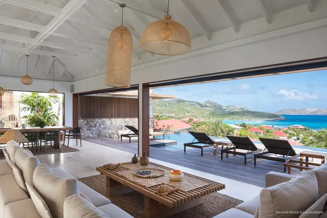 living at Villa Alta Rocca in St Barts - St Barts luxury vacation rental