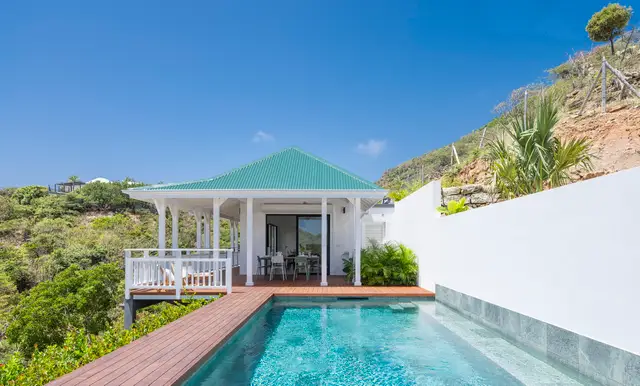 pool at Villa Amalur in St Barts - St. Barth Villa Rental