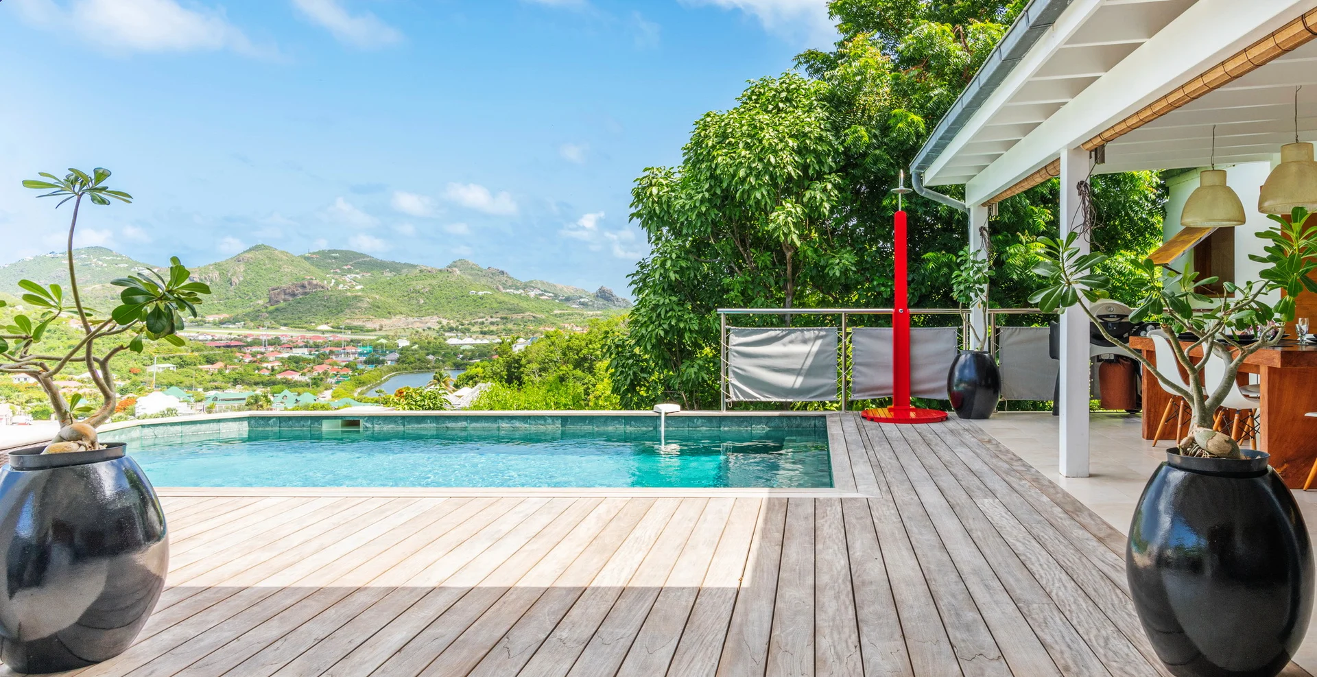 pool at Villa Anakao in St Barts - St Barts luxury vacation rental
