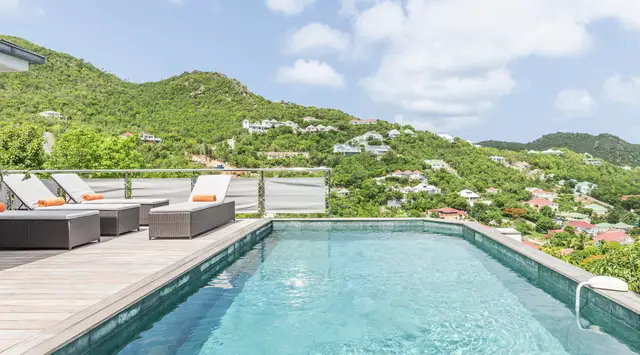 pool at Villa Anakao in St Barts - St. Barts Villa Rental