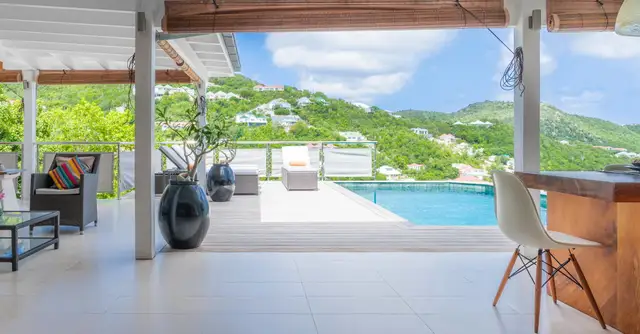pool at Villa Anakao in St Barts - St. Barth Villa Rental
