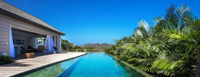 pool at Villa Angelique in St. Jean - St Barts luxury vacation rental