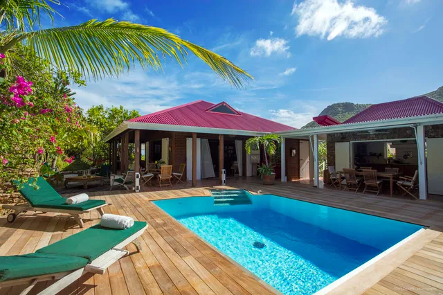 outside large view at Villa Apiano in St Barts - St. Barth Villa Rental