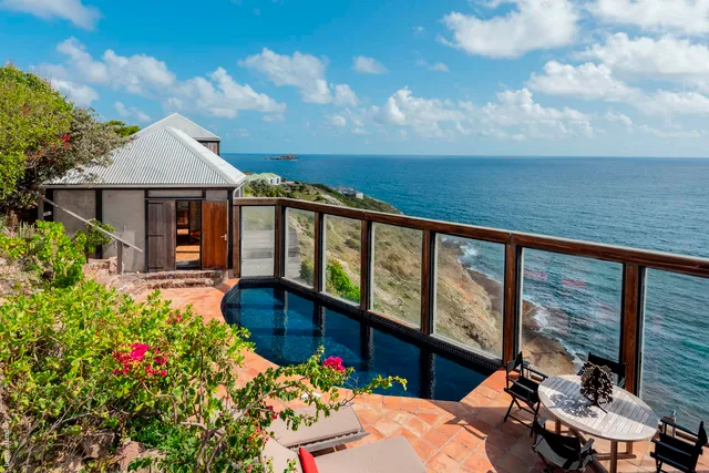 Pool at Villa Arapede in St Barts - St. Barts Villa Rental