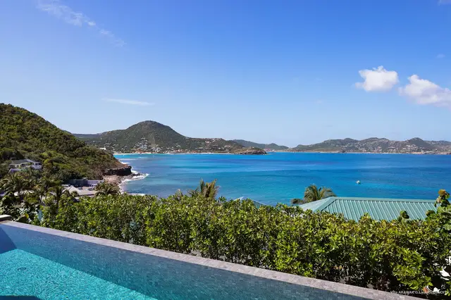 pool at Villa Arawak in St Barts - St. Barth Villa Rental