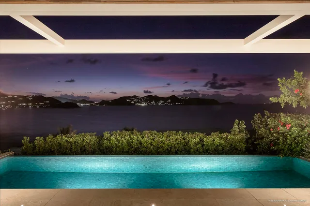 Pool at Villa Arawak in St Barts - St. Barth Villa Rental