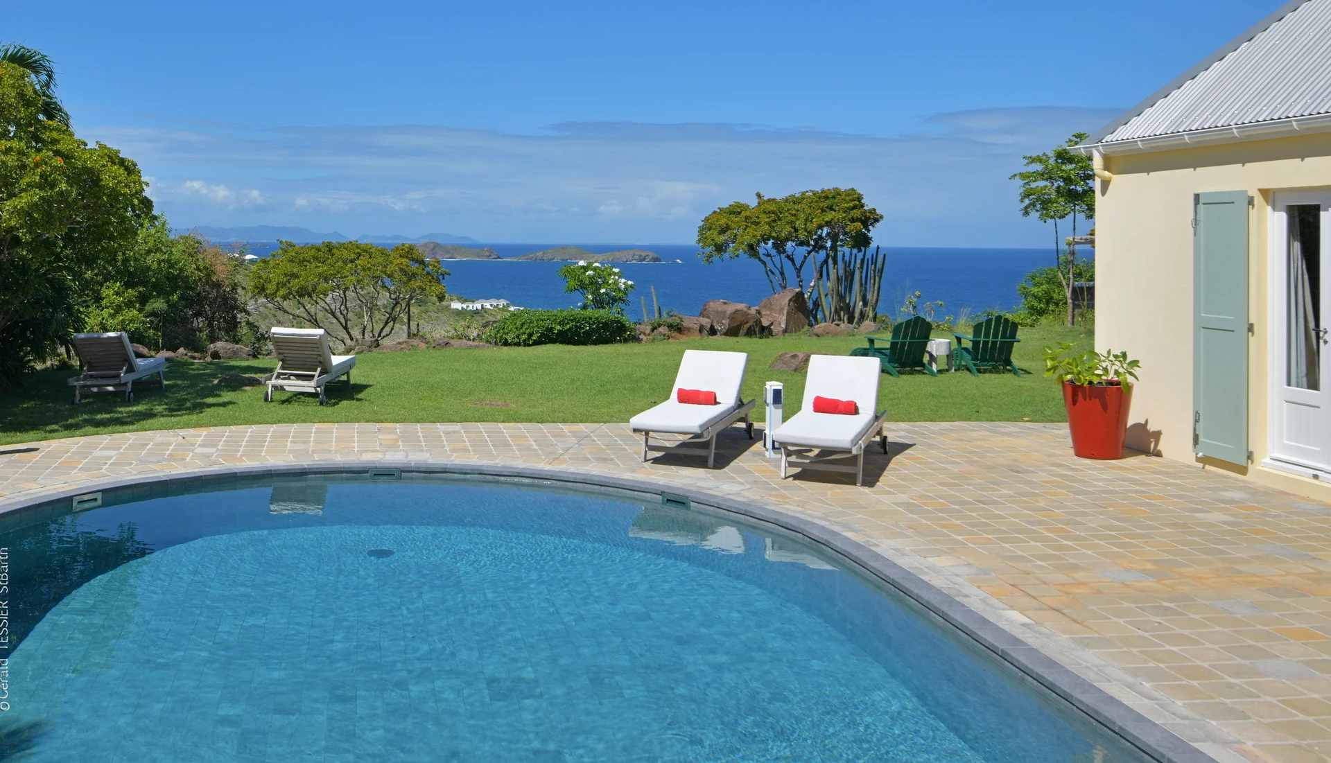 pool at Villa Armor in St Barts - St Barts luxury vacation rental