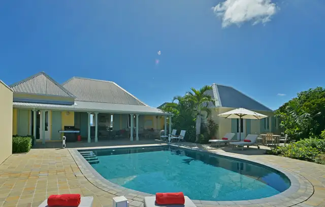 pool at Villa Armor in St Barts - St. Barth Villa Rental