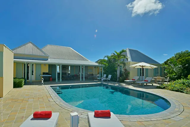 Pool at Villa Armor in St Barts - St. Barth Villa Rental