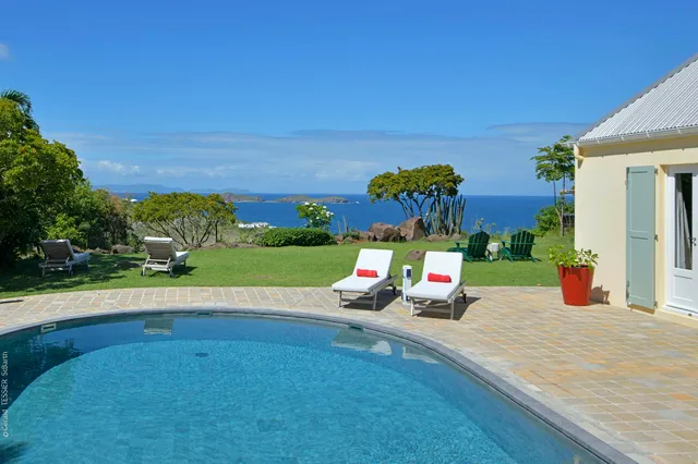 Pool at Villa Armor in Mont Jean - St Barts luxury vacation rental