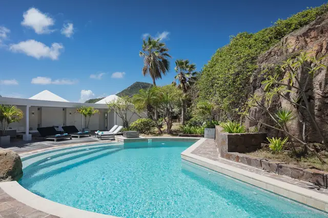 pool at Villa Arrowmarine in St Barts - St. Barts Villa Rental