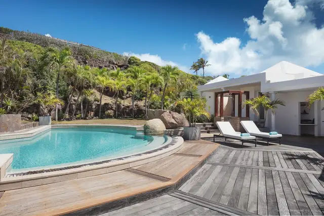 pool at Villa Arrowmarine in St Barts - St Barts luxury vacation rental