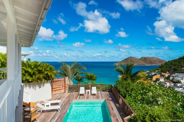 pool at Villa Art in St Barts - St. Barts Villa Rental