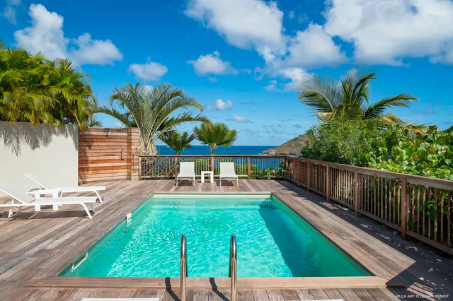 pool at Villa Art in St Barts - St. Barth Villa Rental