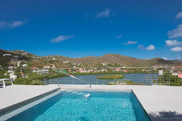 pool at Villa Astra in St Barts - St. Barts Villa Rental