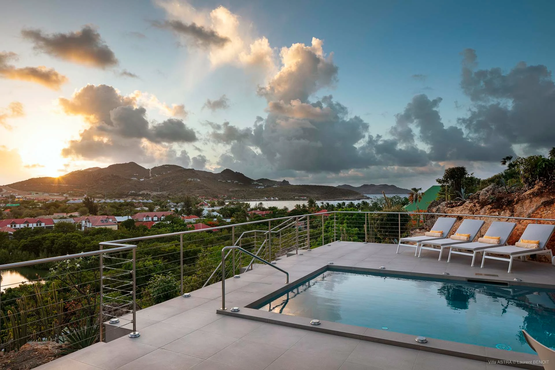 Pool at Villa Astra in St Barts - St Barts luxury vacation rental