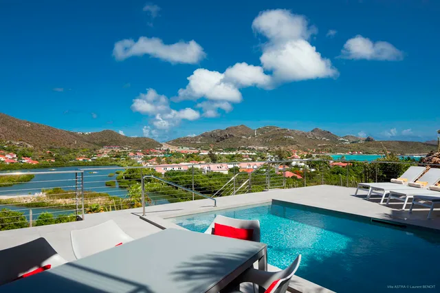 Pool at Villa Astra in St Barts - St. Barth Villa Rental