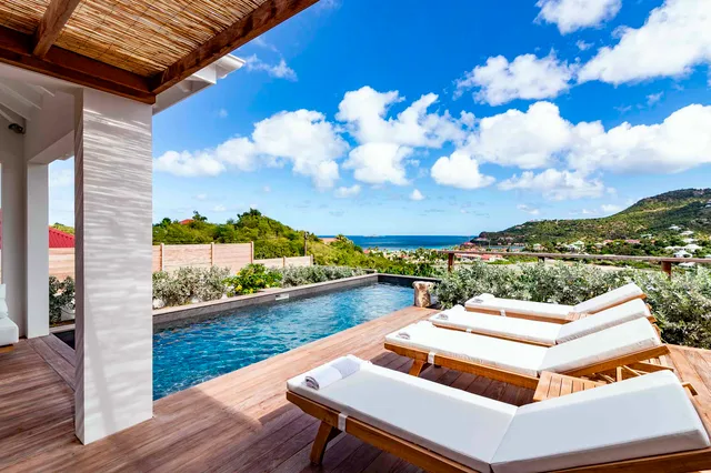 Paille en Queue - Pool at Villa Au Paille en Queue in St. Jean - St. Barts Villa Rental