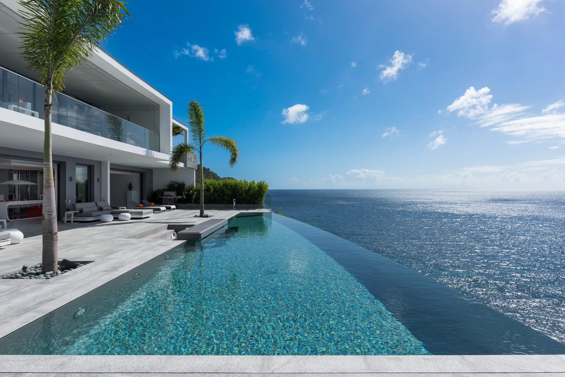 pool at Villa Axel Rocks in St Barts - St Barts luxury vacation rental