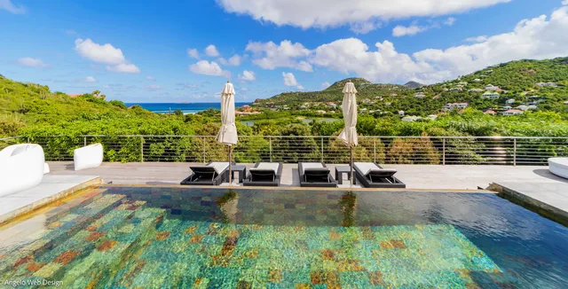 pool at Villa Aya in St. Jean - St. Barts Villa Rental