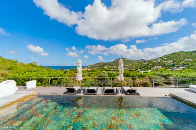 Pool at Villa Aya in St. Jean - St. Barts Villa Rental