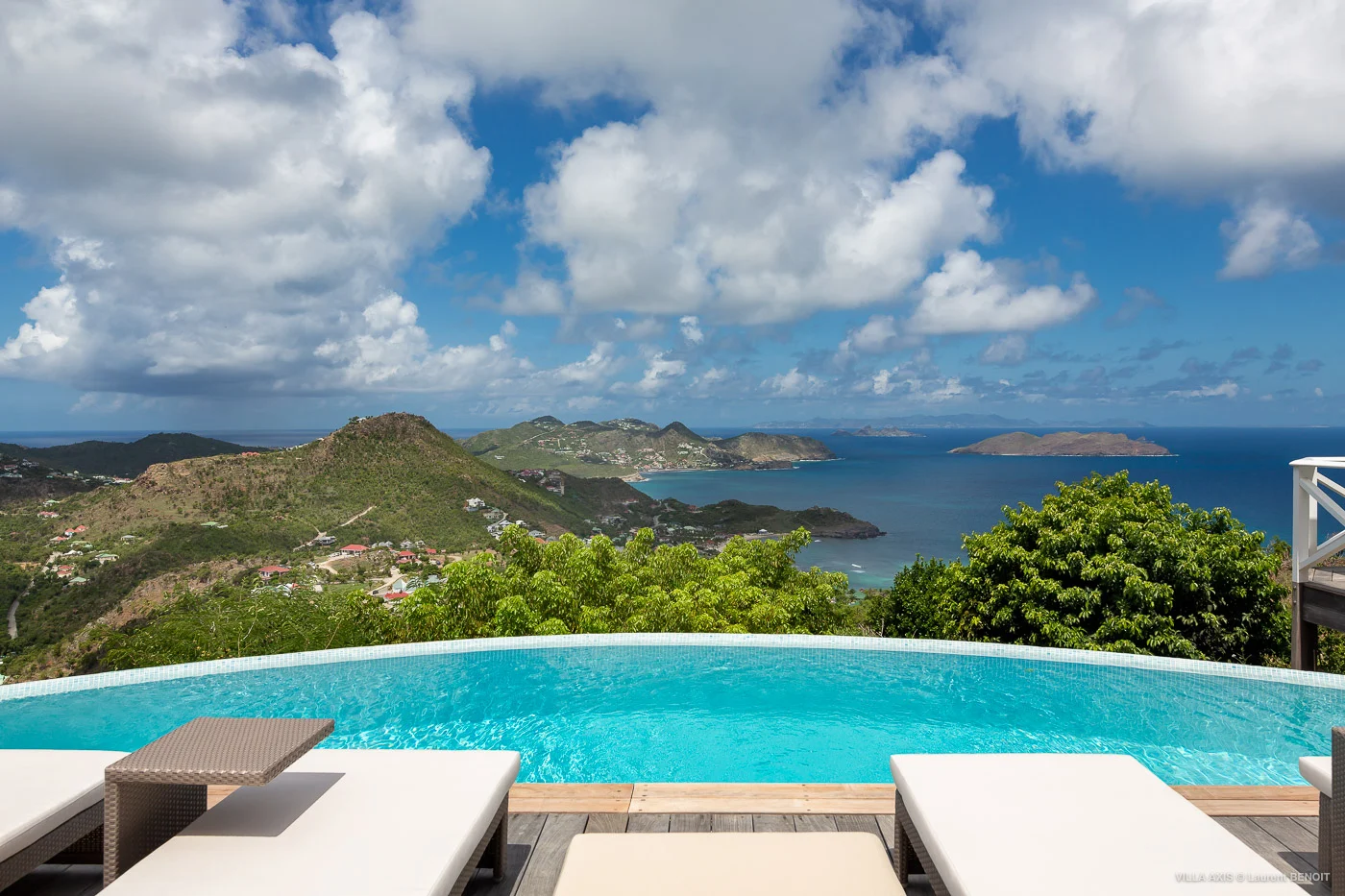 pool at Villa Azètes in St Barts - St Barts luxury vacation rental
