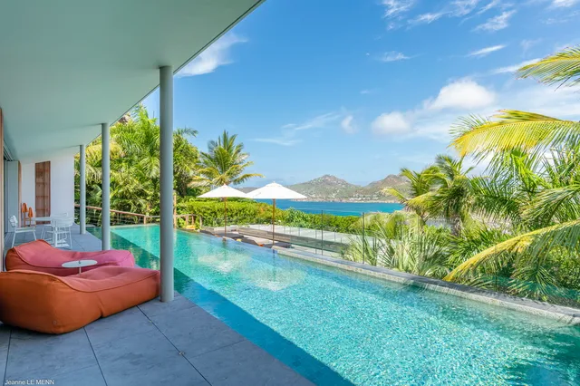 pool at Villa Bakea in Anse des Cayes - St Barts luxury vacation rental