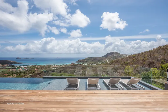 pool at Villa Bastide in Lurin - St. Barth Villa Rental