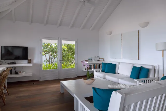 living at Villa Beach House in St Barts - St. Barts Villa Rental
