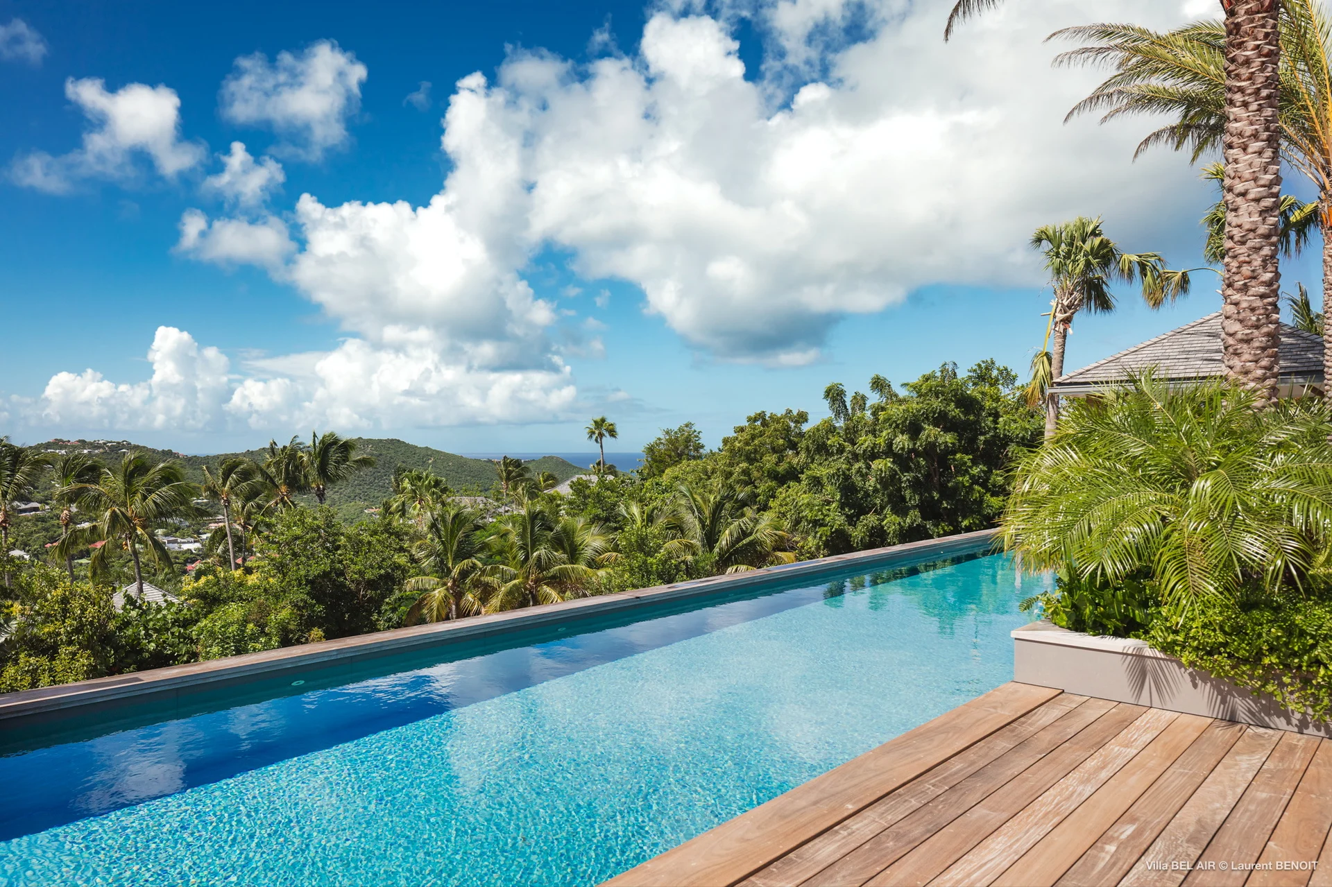pool at Villa Bel Air in St Barts - St Barts luxury vacation rental